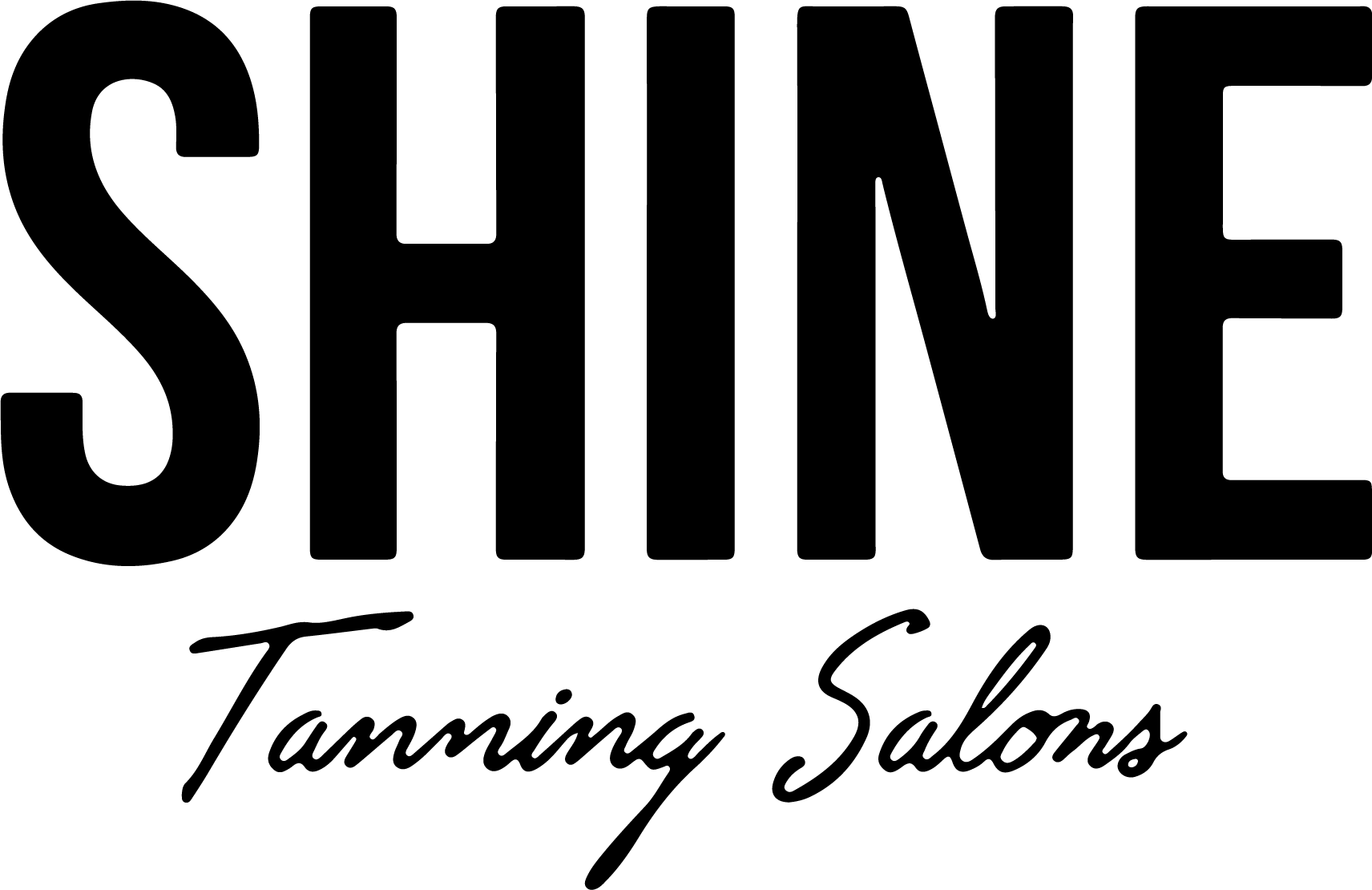 Shine tanning salons logo