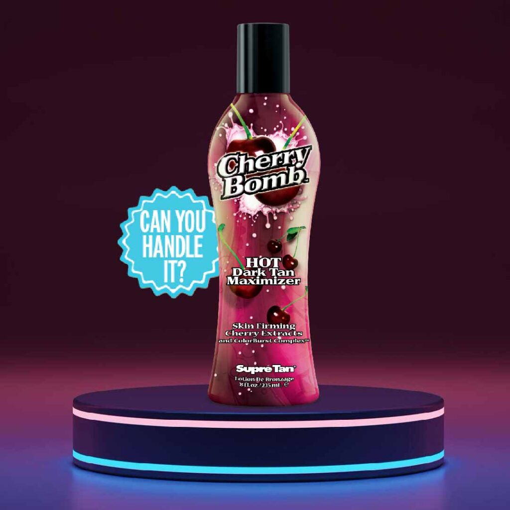 Shine tanning salons Cherry bomb product