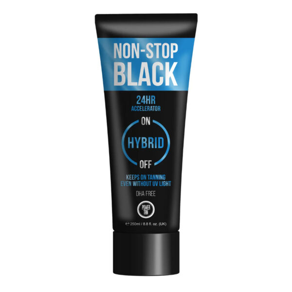 Power Tan Non stop black Hybrid 250ml bottle