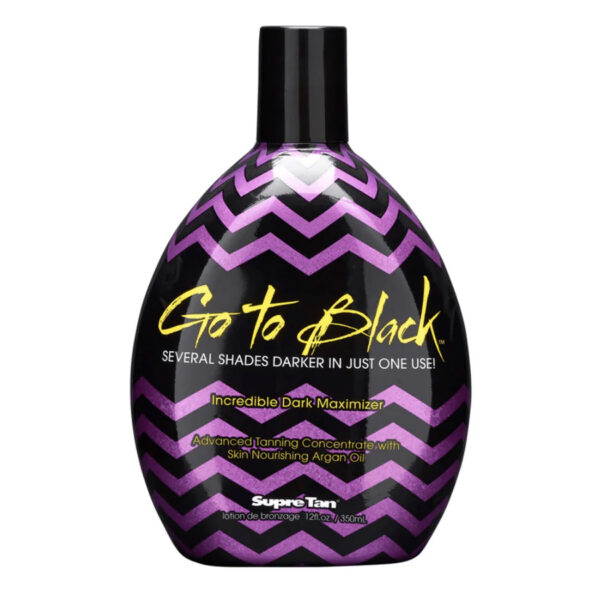 Supre Tan Go to black 250ml bottle