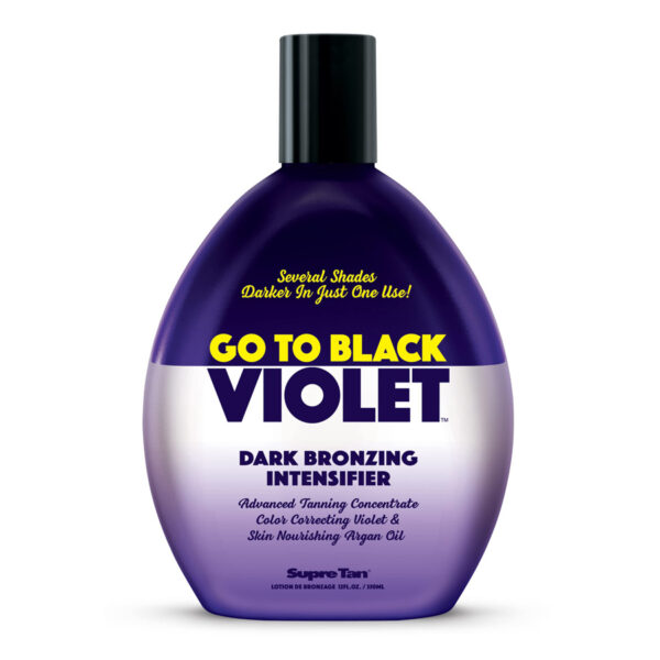 Supre Tan Go to black Violet 250ml bottle