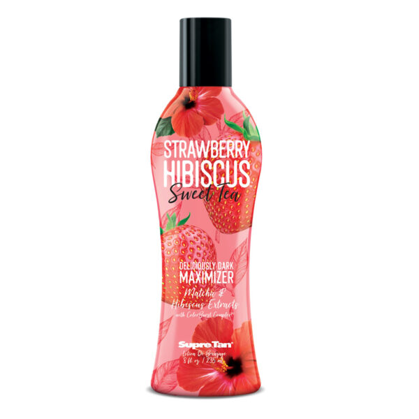 Supre Tan Strawberry Hibiscus 250ml bottle