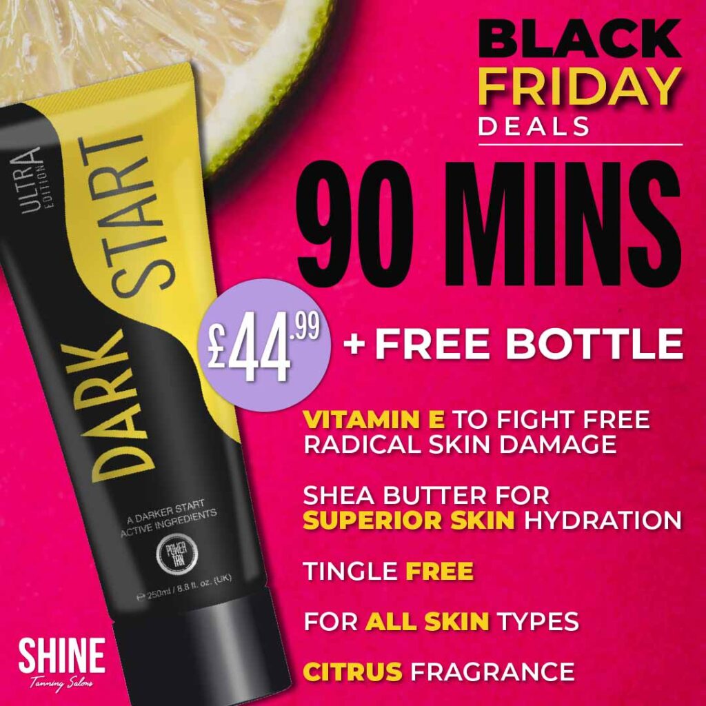 Black Friday tanning offer 2 Shine BF3